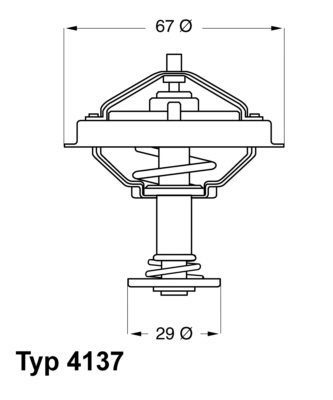 Thermostat, coolant (80)  Art. 413780D