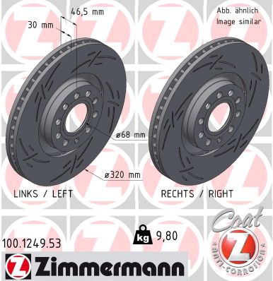 Brake Disc (Front axle)  Art. 100124953