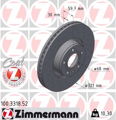 Brake Disc (Front axle)  Art. 100331852