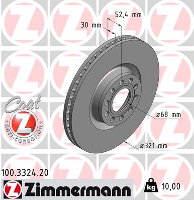 Brake Disc (Front axle)  Art. 100332420