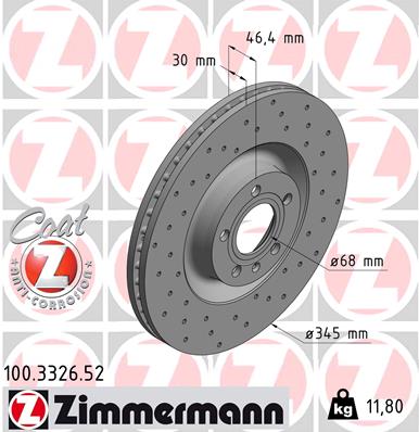 Brake Disc (Front axle)  Art. 100332652