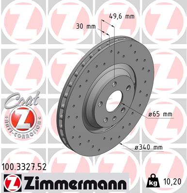 Brake Disc (Front axle)  Art. 100332752