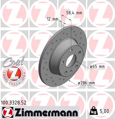 Brake Disc (Front axle)  Art. 100332852