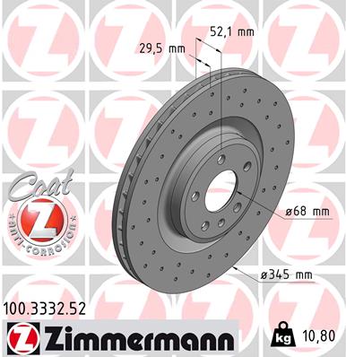 Brake Disc (Front axle)  Art. 100333252