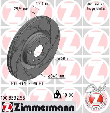 Brake Disc (Front axle)  Art. 100333255