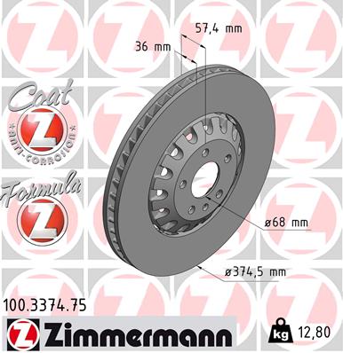 Brake Disc  Art. 100337475