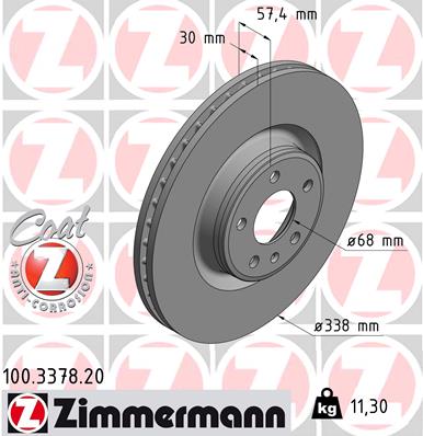 Brake Disc (Front axle)  Art. 100337820