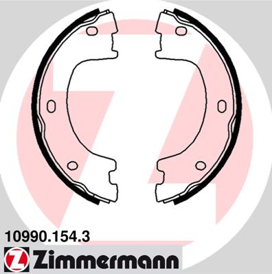 Brake Shoe Set, parking brake  Art. 109901543