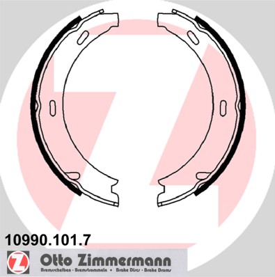 Brake Shoe Set, parking brake  Art. 109901017