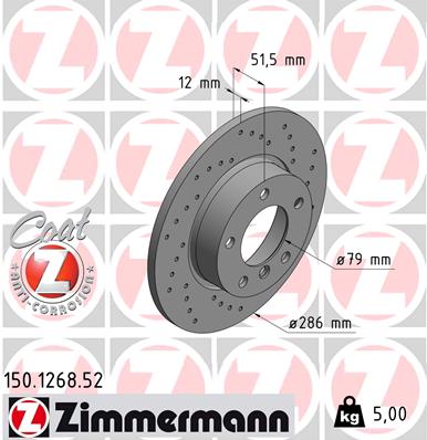 Brake Disc (Front axle)  Art. 150126852