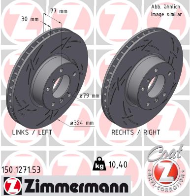 Brake Disc (Front axle)  Art. 150127153