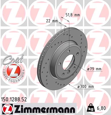 Brake Disc (Front axle)  Art. 150128852