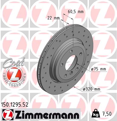 Brake Disc (Rear axle)  Art. 150129552