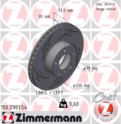 Brake disc (Front axle)  Art. 150290154