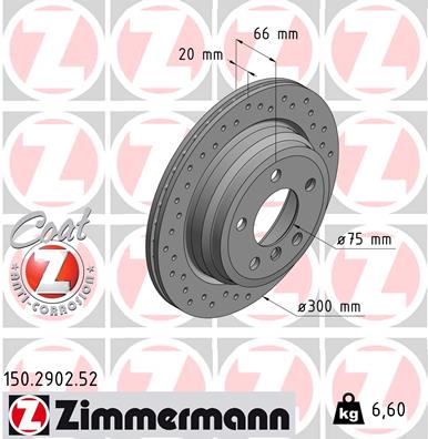 Brake Disc (Rear axle)  Art. 150290252