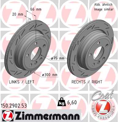 Brake Disc (Rear axle)  Art. 150290253