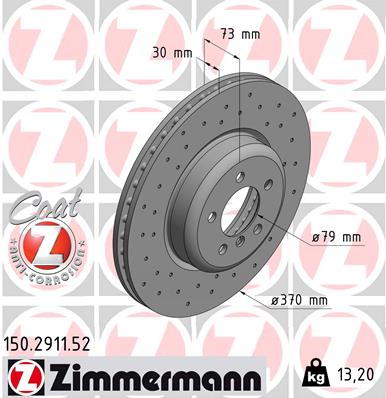 Brake Disc (Front axle)  Art. 150291152