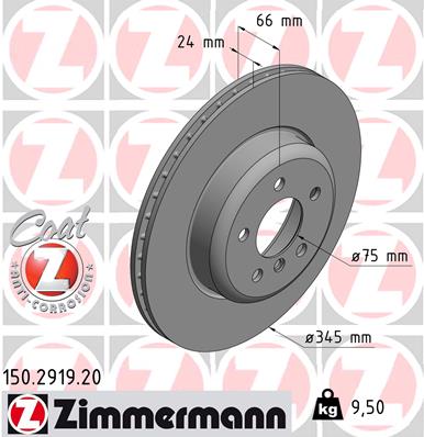 Brake Disc (Front axle)  Art. 150291920