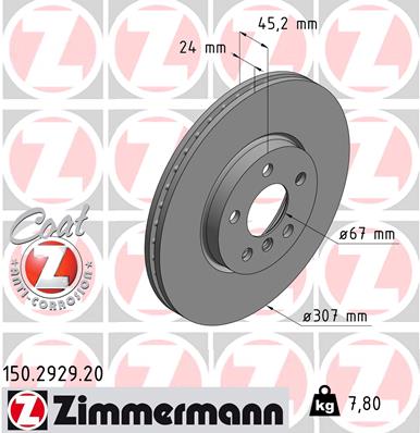 Brake Disc (Front axle)  Art. 150292920