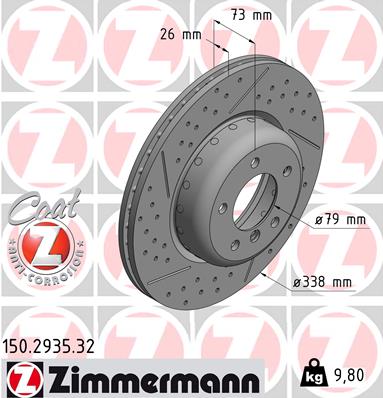 Brake Disc (Front axle)  Art. 150293532