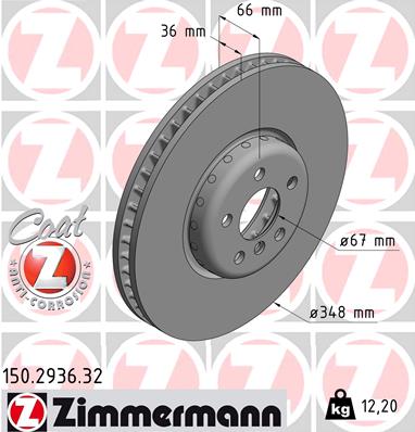 Brake Disc (Front axle)  Art. 150293632