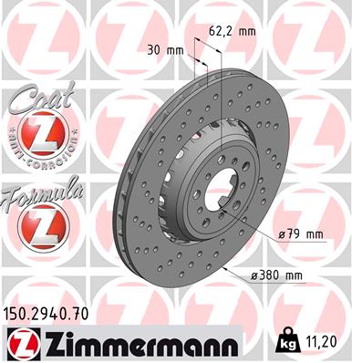 Brake Disc (Front axle)  Art. 150294070