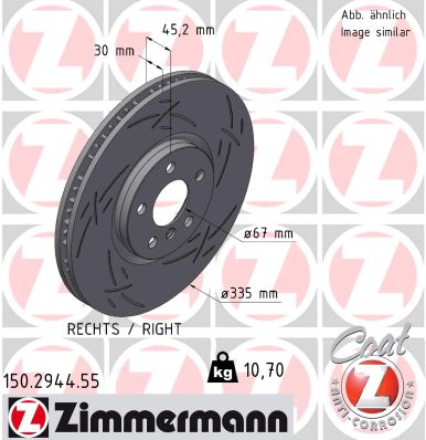 Brake Disc (Front axle)  Art. 150294455