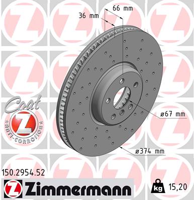 Brake Disc  Art. 150295452