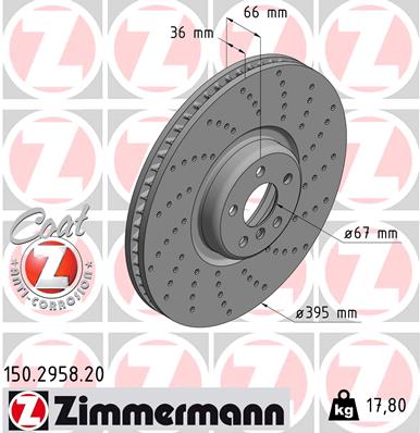 Brake Disc  Art. 150295820