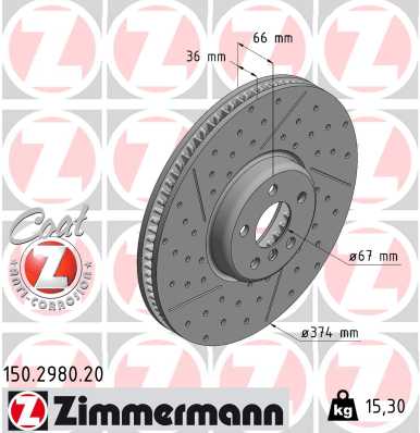 Brake Disc  Art. 150298020