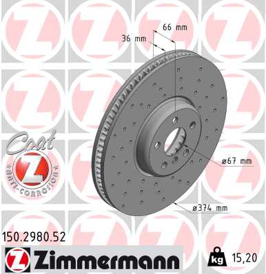 Brake Disc  Art. 150298052