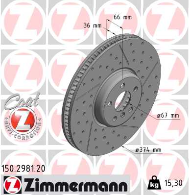 Brake Disc  Art. 150298120