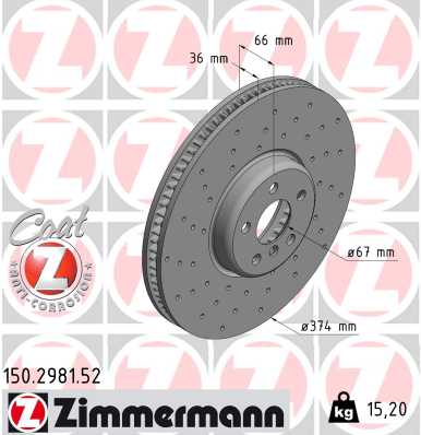 Brake Disc  Art. 150298152