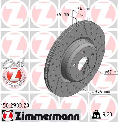 Brake Disc  Art. 150298320