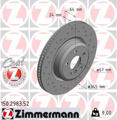 Brake Disc  Art. 150298352