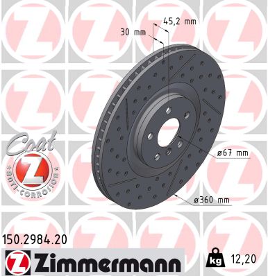 Brake Disc  Art. 150298420