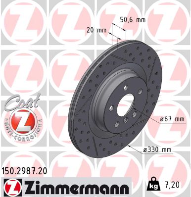 Brake Disc  Art. 150298720