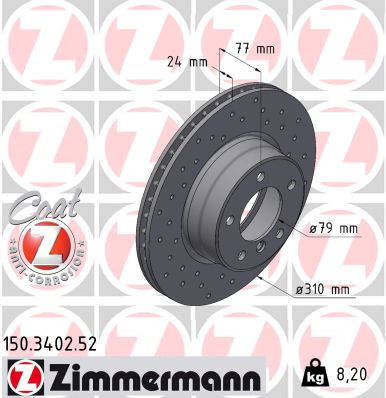 Brake Disc (Front axle)  Art. 150340252