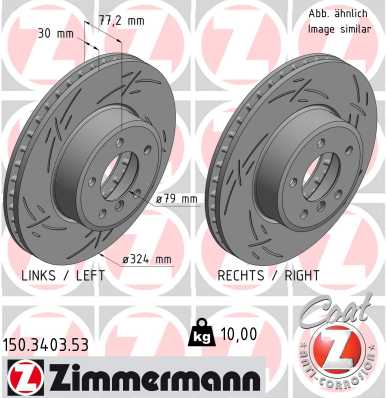 Brake Disc (Front axle)  Art. 150340353