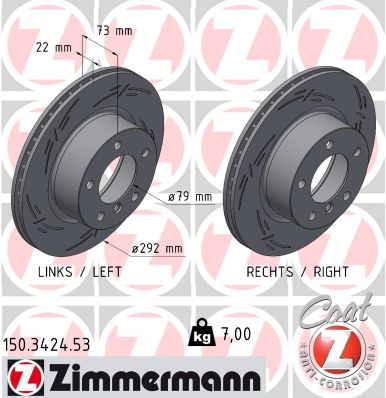 Brake Disc  Art. 150342453