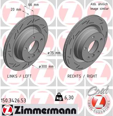 Brake Disc (Rear axle)  Art. 150342653