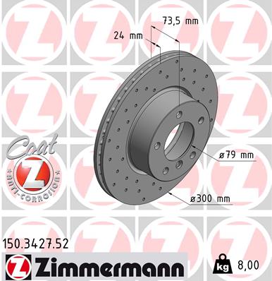 Brake Disc (Front axle)  Art. 150342752