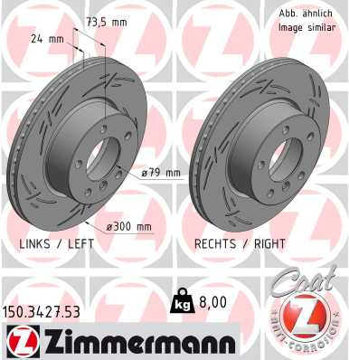 Brake Disc (Front axle)  Art. 150342753