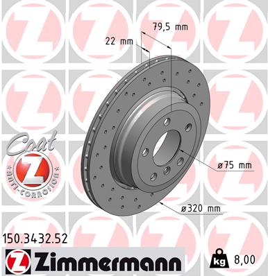 Brake Disc (Rear axle)  Art. 150343252