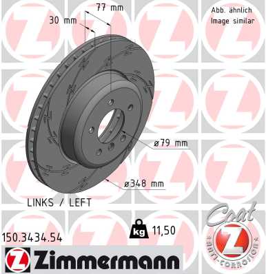 Brake Disc (Front axle)  Art. 150343454