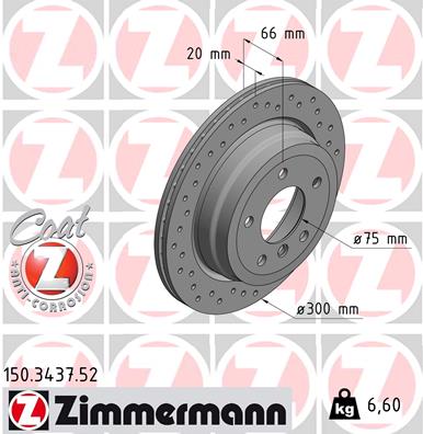 Brake Disc (Rear axle)  Art. 150343752