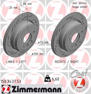 Brake Disc (Rear axle)  Art. 150343753