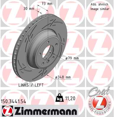 Brake Disc (Front axle)  Art. 150344154