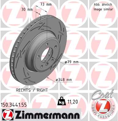 Brake Disc (Front axle)  Art. 150344155