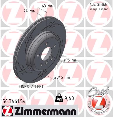 Brake Disc (Rear axle)  Art. 150346154